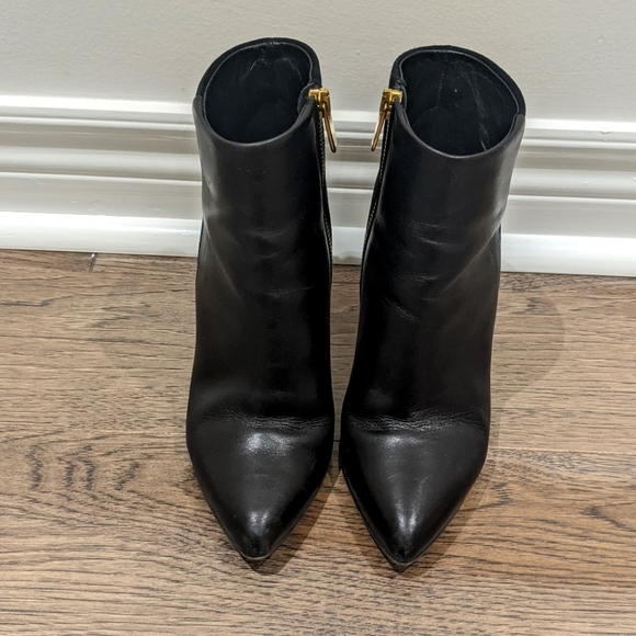 Club Monaco Leather Suede Ankle Booties - Picture 2 of 6